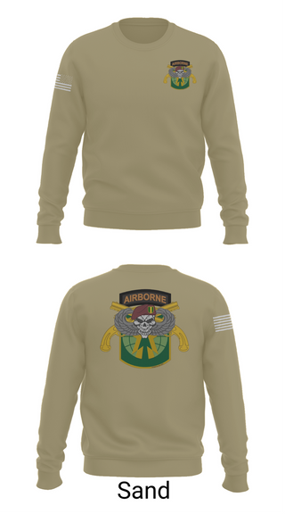 Crew Neck Sweatshirt, 16th Military Police Brigade, , Teamtime, Team time, sublimation, custom sports apparel, team uniforms, spirit wear, spiritwear, sports uniforms, custom shirts, team store, custom team store, fundraiser sports, apparel fundraiser