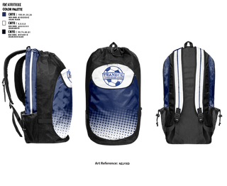 Gear Bag, Teaneck Junior Soccer League, Men's Soccer, Teamtime, Team time, sublimation, custom sports apparel, team uniforms, spirit wear, spiritwear, sports uniforms, custom shirts, team store, custom team store, fundraiser sports, apparel fundraiser