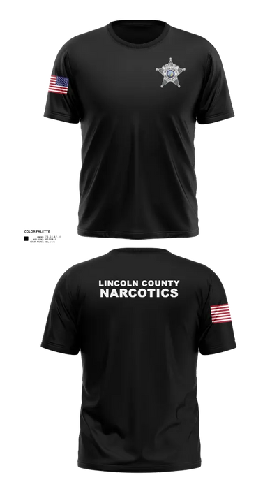 Lincoln County Narcotics 81046896 Old School Cotton Feel Shirt - 30