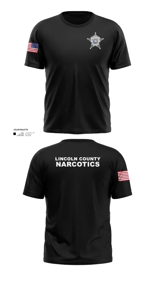 Lincoln County Narcotics 81046896 Old School Cotton Feel Shirt - 30