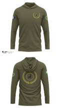 Appala Republic 15950963 Long Sleeve Performance Shirt with hood - 3