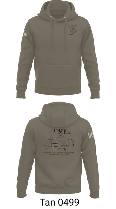 Naval Submarine Support Facility Hoodie - 74