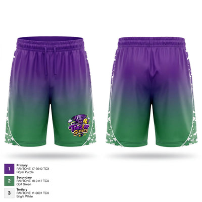 Twister Sisters Athletic Shorts With Pockets - 1