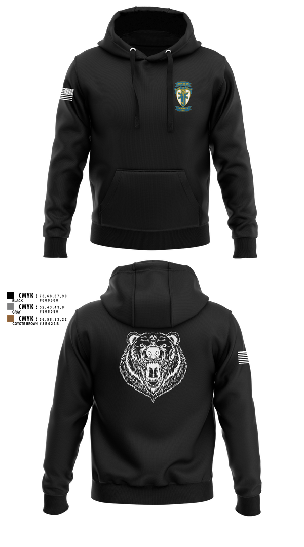 Hoodie, HQ, 309TH MI BN, , Teamtime, Team time, sublimation, custom sports apparel, team uniforms, spirit wear, spiritwear, sports uniforms, custom shirts, team store, custom team store, fundraiser sports, apparel fundraiser