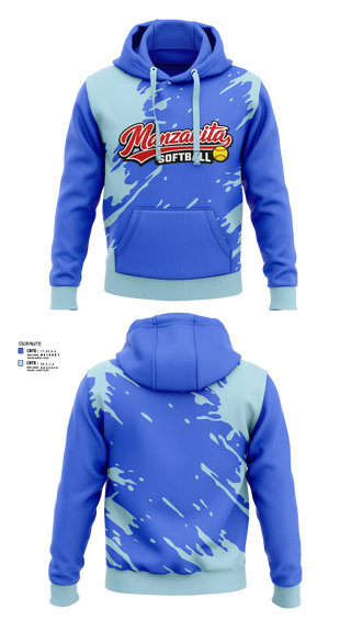 Hoodie, Manzanita Softball, Softball, Teamtime, Team time, sublimation, custom sports apparel, team uniforms, spirit wear, spiritwear, sports uniforms, custom shirts, team store, custom team store, fundraiser sports, apparel fundraiser