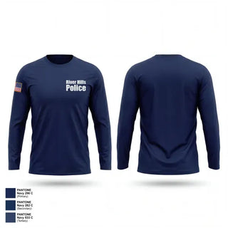 Long Sleeve Performance Shirt, River Hills Police, Police, Teamtime, Team time, sublimation, custom sports apparel, team uniforms, spirit wear, spiritwear, sports uniforms, custom shirts, team store, custom team store, fundraiser sports, apparel fundraiser