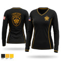 Rockdale County SO Honor Guard Old School Cotton Feel Shirt - 1