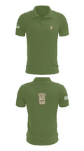 C co 4/327th INF BN 89497765 Short Sleeve Performance Polo - 47