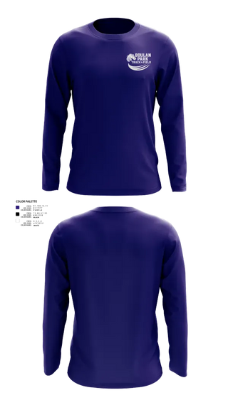 Long Sleeve Performance Shirt, Boulan Park Broncos, Track & Field, Teamtime, Team time, sublimation, custom sports apparel, team uniforms, spirit wear, spiritwear, sports uniforms, custom shirts, team store, custom team store, fundraiser sports, apparel fundraiser