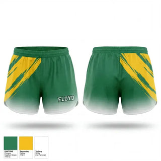 Womens Shorts, Floyd Central, Women's Volleyball, Teamtime, Team time, sublimation, custom sports apparel, team uniforms, spirit wear, spiritwear, sports uniforms, custom shirts, team store, custom team store, fundraiser sports, apparel fundraiser