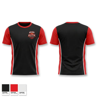 Short Sleeve Performance Shirt, Red Dirt Elite, Men's Basketball, Teamtime, Team time, sublimation, custom sports apparel, team uniforms, spirit wear, spiritwear, sports uniforms, custom shirts, team store, custom team store, fundraiser sports, apparel fundraiser