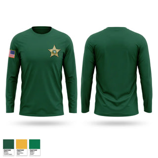 Long Sleeve Performance Shirt, Gadsden County Sheriff’s Office, Police, Teamtime, Team time, sublimation, custom sports apparel, team uniforms, spirit wear, spiritwear, sports uniforms, custom shirts, team store, custom team store, fundraiser sports, apparel fundraiser
