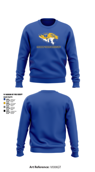 Crew Neck Sweatshirt, Frenship Tigers Wrestling, Wrestling, Teamtime, Team time, sublimation, custom sports apparel, team uniforms, spirit wear, spiritwear, sports uniforms, custom shirts, team store, custom team store, fundraiser sports, apparel fundraiser