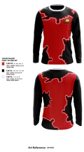 WV Firecrackers 3907057 Long Sleeve Performance Shirt 1