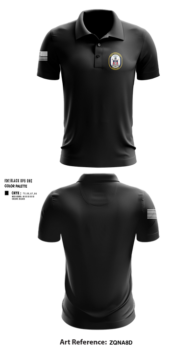 USS TRUXTUN DDG 103 86868328 Short Sleeve Performance Polo - 121