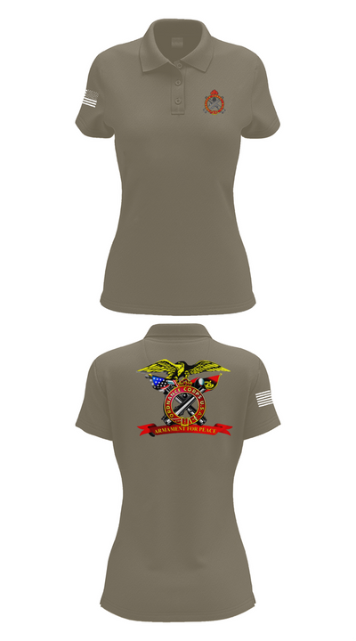 FMS #9 18239341 Women's Short Sleeve Performance Polo  - 75