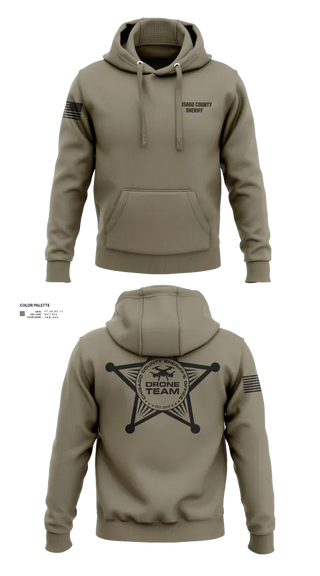 Hoodie, Chisago County Sheriff - Drone Team, Police, Teamtime, Team time, sublimation, custom sports apparel, team uniforms, spirit wear, spiritwear, sports uniforms, custom shirts, team store, custom team store, fundraiser sports, apparel fundraiser
