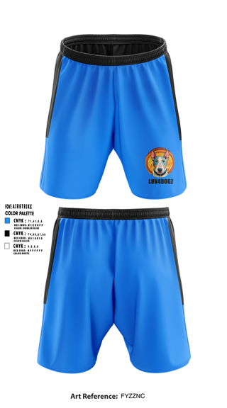 Athletic Shorts With Pockets, ILUVDOGZ, , Teamtime, Team time, sublimation, custom sports apparel, team uniforms, spirit wear, spiritwear, sports uniforms, custom shirts, team store, custom team store, fundraiser sports, apparel fundraiser