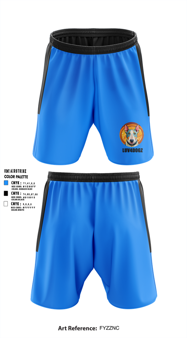 Athletic Shorts With Pockets, ILUVDOGZ, , Teamtime, Team time, sublimation, custom sports apparel, team uniforms, spirit wear, spiritwear, sports uniforms, custom shirts, team store, custom team store, fundraiser sports, apparel fundraiser