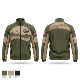 Windbreaker, York County Park Ranger Division, Police, Teamtime, Team time, sublimation, custom sports apparel, team uniforms, spirit wear, spiritwear, sports uniforms, custom shirts, team store, custom team store, fundraiser sports, apparel fundraiser