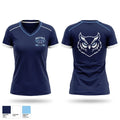 Night Owls Women's Short Sleeve V-neck Shirt - 1