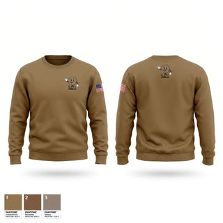 Crew Neck Sweatshirt, Bco 524 DSSB, Army, Teamtime, Team time, sublimation, custom sports apparel, team uniforms, spirit wear, spiritwear, sports uniforms, custom shirts, team store, custom team store, fundraiser sports, apparel fundraiser