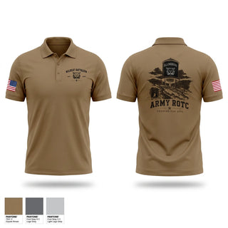 Short Sleeve Performance Polo, WILDCAT BATTALION, Army, Teamtime, Team time, sublimation, custom sports apparel, team uniforms, spirit wear, spiritwear, sports uniforms, custom shirts, team store, custom team store, fundraiser sports, apparel fundraiser