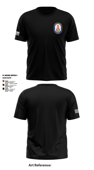 USS CHOSIN 15213458 Short Sleeve Performance Shirt - 1