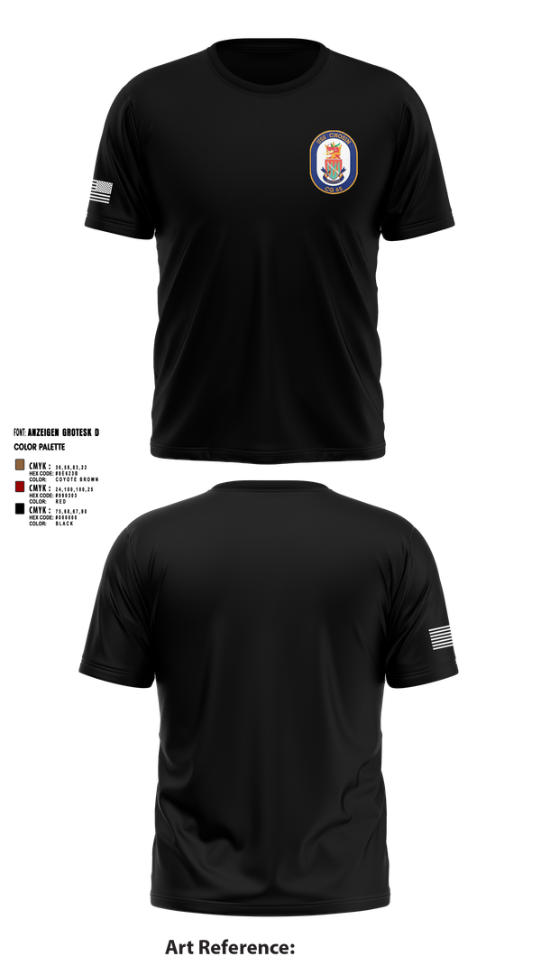 Short Sleeve Performance Shirt, USS CHOSIN, , Teamtime, Team time, sublimation, custom sports apparel, team uniforms, spirit wear, spiritwear, sports uniforms, custom shirts, team store, custom team store, fundraiser sports, apparel fundraiser
