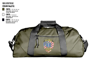 Duffle Bag, Alma District Rescure, EMS/EMT, Teamtime, Team time, sublimation, custom sports apparel, team uniforms, spirit wear, spiritwear, sports uniforms, custom shirts, team store, custom team store, fundraiser sports, apparel fundraiser