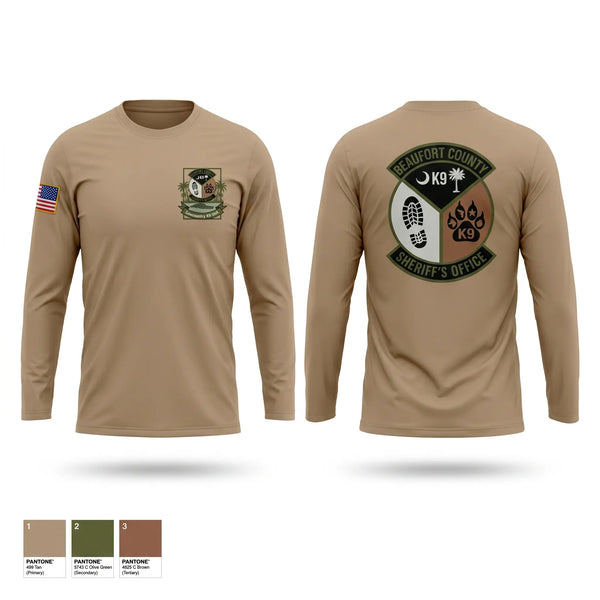 Long Sleeve Performance Shirt, Lowcountry K-9 Unit, Police, Teamtime, Team time, sublimation, custom sports apparel, team uniforms, spirit wear, spiritwear, sports uniforms, custom shirts, team store, custom team store, fundraiser sports, apparel fundraiser