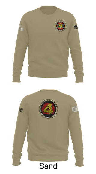 Crew Neck Sweatshirt, 9th Engineer Support Battalion, Marines, Teamtime, Team time, sublimation, custom sports apparel, team uniforms, spirit wear, spiritwear, sports uniforms, custom shirts, team store, custom team store, fundraiser sports, apparel fundraiser