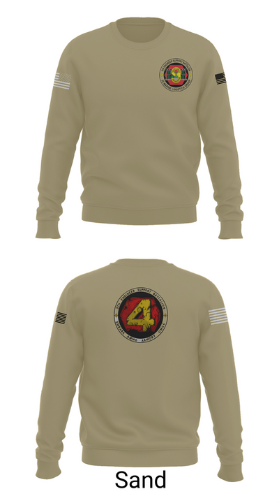 9th Engineer Support Battalion 95542880 Crew Neck Sweatshirt - 85