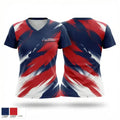 Freedom Fastpitch 56933164 Women's Short Sleeve V-neck Shirt - 1