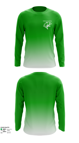 Long Sleeve Performance Shirt, Calhoun Academy, Women's Basketball, Teamtime, Team time, sublimation, custom sports apparel, team uniforms, spirit wear, spiritwear, sports uniforms, custom shirts, team store, custom team store, fundraiser sports, apparel fundraiser