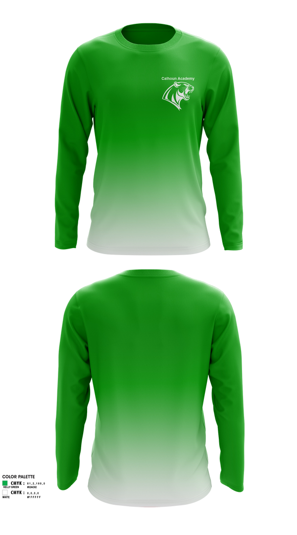 Long Sleeve Performance Shirt, Calhoun Academy, Women's Basketball, Teamtime, Team time, sublimation, custom sports apparel, team uniforms, spirit wear, spiritwear, sports uniforms, custom shirts, team store, custom team store, fundraiser sports, apparel fundraiser