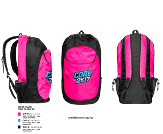 Gear Bag, Core 2k17, Softball, Teamtime, Team time, sublimation, custom sports apparel, team uniforms, spirit wear, spiritwear, sports uniforms, custom shirts, team store, custom team store, fundraiser sports, apparel fundraiser