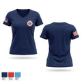 Wilmington fire department Women's Short Sleeve V-neck Shirt - 1