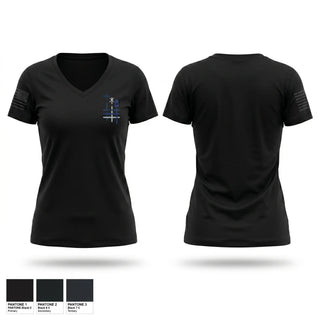 Womens Short Sleeve Vneck Shirt, JaxCare, EMS/EMT, Teamtime, Team time, sublimation, custom sports apparel, team uniforms, spirit wear, spiritwear, sports uniforms, custom shirts, team store, custom team store, fundraiser sports, apparel fundraiser