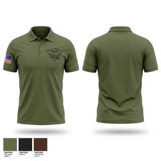 Short Sleeve Performance Polo, Walla Walla Regional SWAT, Police, Teamtime, Team time, sublimation, custom sports apparel, team uniforms, spirit wear, spiritwear, sports uniforms, custom shirts, team store, custom team store, fundraiser sports, apparel fundraiser