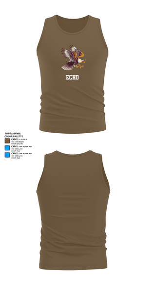 Tank Top, ECHO, , Teamtime, Team time, sublimation, custom sports apparel, team uniforms, spirit wear, spiritwear, sports uniforms, custom shirts, team store, custom team store, fundraiser sports, apparel fundraiser