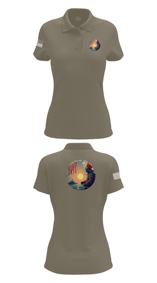 Womens Short Sleeve Performance Polo, Uss Preble DDG 88, , Teamtime, Team time, sublimation, custom sports apparel, team uniforms, spirit wear, spiritwear, sports uniforms, custom shirts, team store, custom team store, fundraiser sports, apparel fundraiser