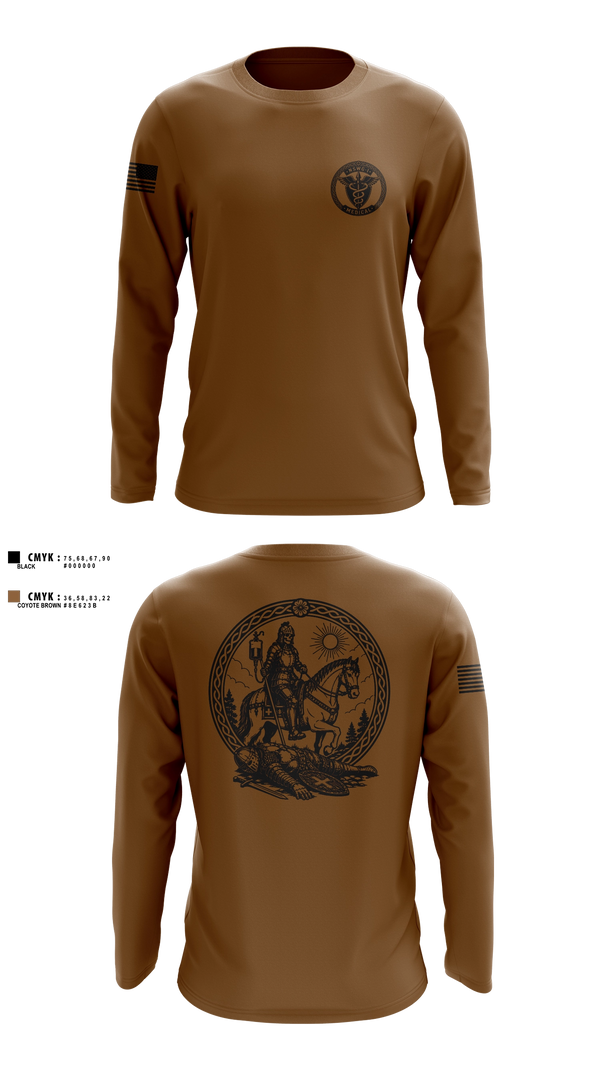Long Sleeve Performance Shirt, NSWG-1 Medical, Navy, Teamtime, Team time, sublimation, custom sports apparel, team uniforms, spirit wear, spiritwear, sports uniforms, custom shirts, team store, custom team store, fundraiser sports, apparel fundraiser