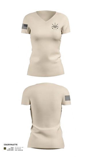 Womens Short Sleeve Vneck Shirt, 0326, Army, Teamtime, Team time, sublimation, custom sports apparel, team uniforms, spirit wear, spiritwear, sports uniforms, custom shirts, team store, custom team store, fundraiser sports, apparel fundraiser