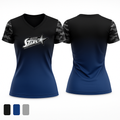 Elite Stars 58724409 Women's Short Sleeve V-neck Shirt - 1