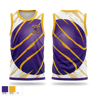 Mens Basketball Jersey, Escalon Cougars, Men's Basketball, Teamtime, Team time, sublimation, custom sports apparel, team uniforms, spirit wear, spiritwear, sports uniforms, custom shirts, team store, custom team store, fundraiser sports, apparel fundraiser