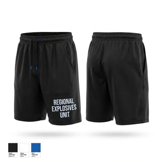Athletic Shorts With Pockets, Regional Explosives Unit, Police, Teamtime, Team time, sublimation, custom sports apparel, team uniforms, spirit wear, spiritwear, sports uniforms, custom shirts, team store, custom team store, fundraiser sports, apparel fundraiser
