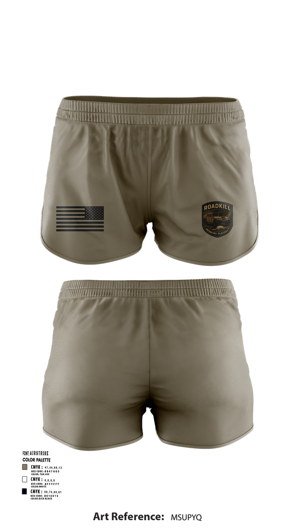 Ranger Panties, ROADKILL, , Teamtime, Team time, sublimation, custom sports apparel, team uniforms, spirit wear, spiritwear, sports uniforms, custom shirts, team store, custom team store, fundraiser sports, apparel fundraiser