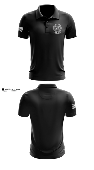 Short Sleeve Performance Polo, Violent Gang Task Force, Police, Teamtime, Team time, sublimation, custom sports apparel, team uniforms, spirit wear, spiritwear, sports uniforms, custom shirts, team store, custom team store, fundraiser sports, apparel fundraiser