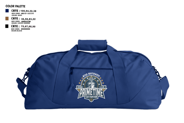 Duffle Bag, PRIMETIME, , Teamtime, Team time, sublimation, custom sports apparel, team uniforms, spirit wear, spiritwear, sports uniforms, custom shirts, team store, custom team store, fundraiser sports, apparel fundraiser